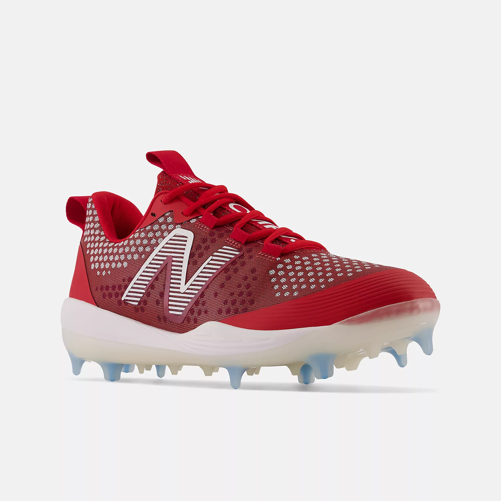 New Balance β FuelCell COMPv3 Red Hybrid Baseball Cleats (LCOMPTR3) 4 New Balance β FuelCell COMPv3 Red Hybrid Baseball Cleats (LCOMPTR3) - Image 2