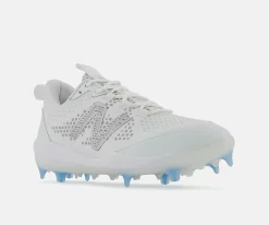 New Balance LCOMPv3 – White Hybrid Cleats -Baseball Fantastic Store lcomptw3 2