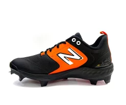New Balance Black/Orange PL3000v6 Molded Cleats 9 New Balance Black/Orange PL3000v6 Molded Cleats -Baseball Fantastic Store pl3000O6 3