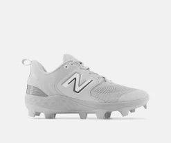 New Balance Grey PL3000v6 Molded Cleats