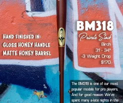 Birdman Private Stock BM318 Birch Bat -Baseball Fantastic Store privatestockbm318 1 scaled 1