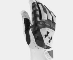 Under Armour Adult Yard Batting Gloves – Black/White