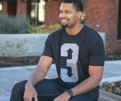 Baseballism 3 Up 3 Down Black T-Shirt (Men’s) -Baseball Fantastic Store products 3 up black 4