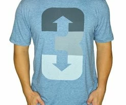 Baseballism 3 Up 3 Down Blue T-Shirt (Men’s)