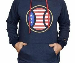 Baseballism – America’s Game Hoodie – Navy (Men’s)