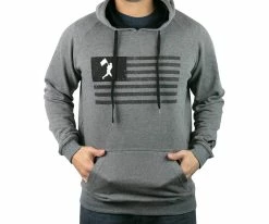 Baseballism – Flag Man Pastime Hoodie (Men’s)