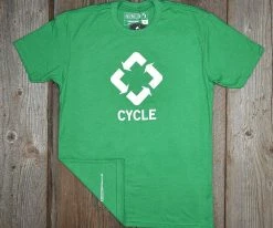 Baseballism – Cycle – Green T-Shirt (Men’s) 7 Baseballism – Cycle – Green T-Shirt (Men’s) -Baseball Fantastic Store products cycle 3