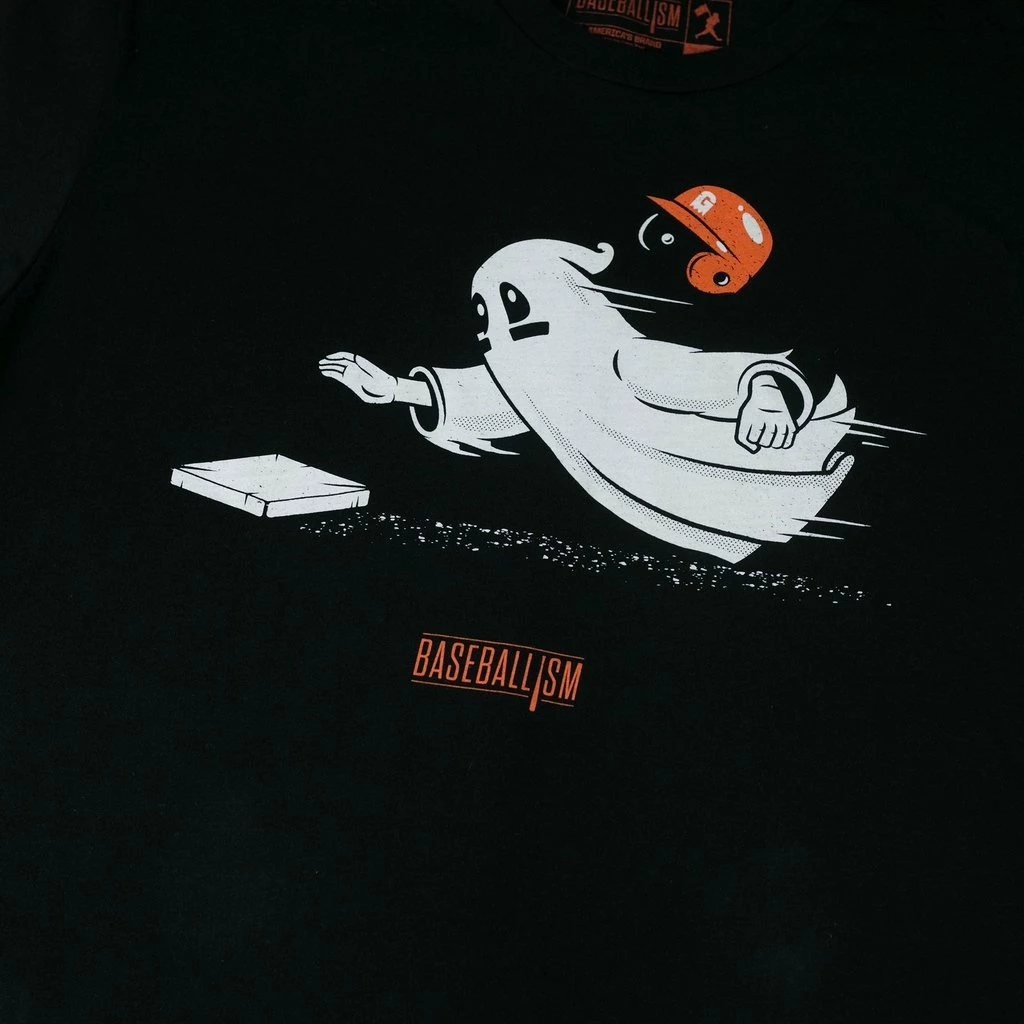 Baseballism – Ghost Runner – T-Shirt (Men’s) 5 Baseballism – Ghost Runner – T-Shirt (Men’s) - Image 3