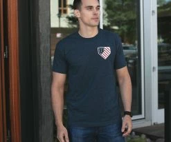 Baseballism – Home Team – Red, White And Blue T-Shirt (Men’s) -Baseball Fantastic Store products hometeam rwb 7