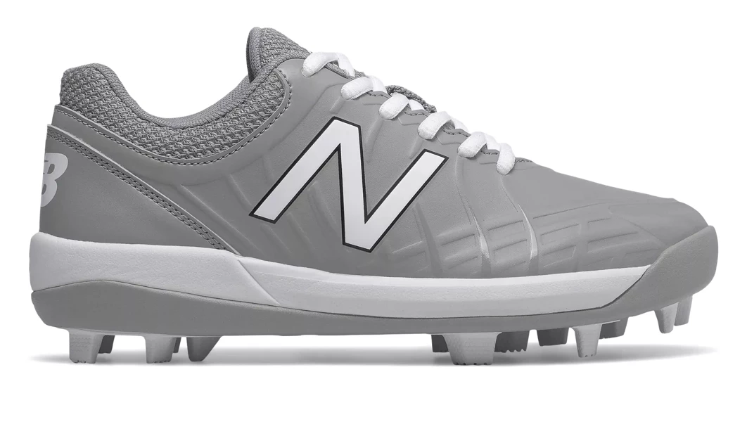 New Balance 4040v5 Youth Molded Cleats – Grey/White (J4040TG5) 3 New Balance 4040v5 Youth Molded Cleats – Grey/White (J4040TG5)
