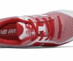 New Balance – Red/White Junior Low Rubber Baseball Cleats (J4040TR4) -Baseball Fantastic Store products j4040tr4 3