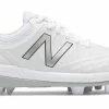 New Balance 4040v5 Youth Molded Cleats – White/White (J4040TW5) 1 New Balance 4040v5 Youth Molded Cleats – White/White (J4040TW5) -Baseball Fantastic Store products j4040tw5 1