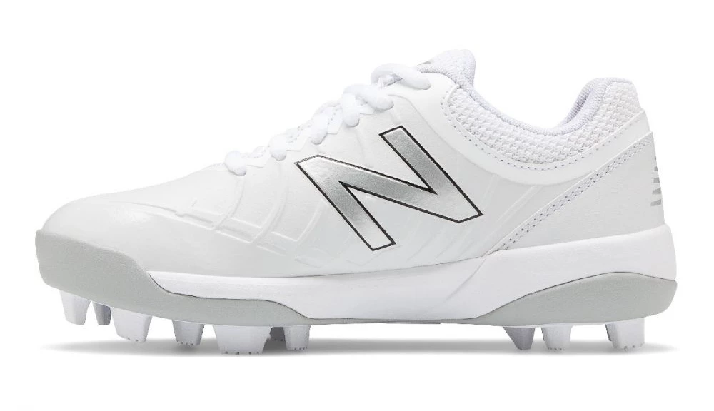 New Balance 4040v5 Youth Molded Cleats β White/White (J4040TW5) 4 New Balance 4040v5 Youth Molded Cleats β White/White (J4040TW5) - Image 2