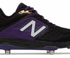 New Balance – Black/Purple Low-Cut L3000v4 Metal Spikes (L3000BP4)