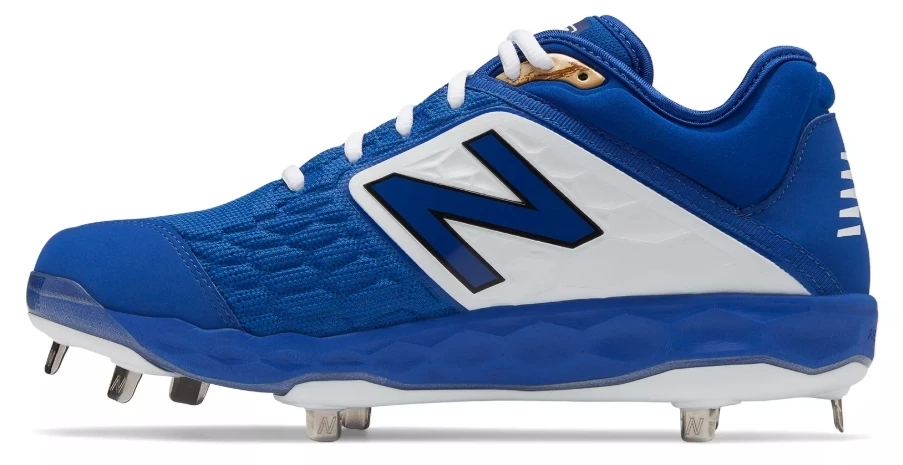 New Balance – Royal/White Low-Cut L3000v4 Metal Spikes (L3000TB4) 4 New Balance – Royal/White Low-Cut L3000v4 Metal Spikes (L3000TB4) - Image 2
