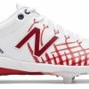 New Balance – White/Red Hero 4040v5 Metal Spikes (L4040AS5) 2 New Balance – White/Red Hero 4040v5 Metal Spikes (L4040AS5) -Baseball Fantastic Store products l4040as5 1