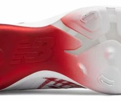 New Balance – White/Red Hero 4040v5 Metal Spikes (L4040AS5) 9 New Balance – White/Red Hero 4040v5 Metal Spikes (L4040AS5) -Baseball Fantastic Store products l4040as5 4