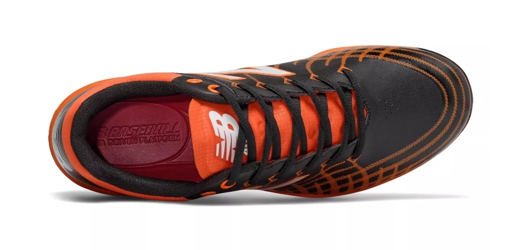 New Balance 4040v5 Metal Spikes – Black/Orange (L4040BO5) 5 New Balance 4040v5 Metal Spikes – Black/Orange (L4040BO5) - Image 3