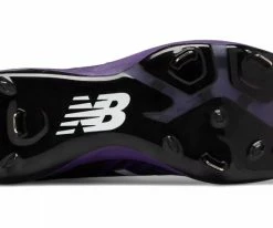 New Balance 4040v5 Metal Spikes – Black/Purple (L4040BP5) -Baseball Fantastic Store products l4040bp5 4