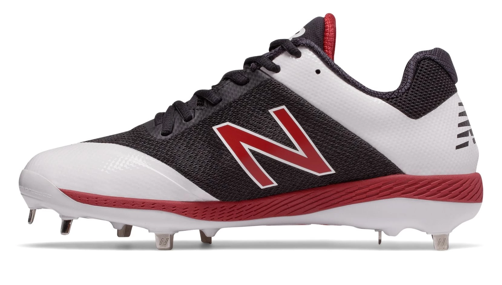 New Balance – Black/Red 4040v4 Baseball Spikes (L4040BR4) 4 New Balance – Black/Red 4040v4 Baseball Spikes (L4040BR4) - Image 2