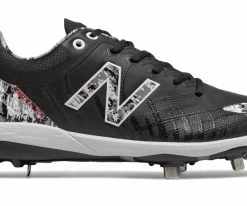 New Balance 4040v5 Metal Spikes – Black/White (L4040PK5)
