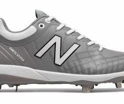 New Balance 4040v5 Metal Spikes – Grey/White (L4040TG5)