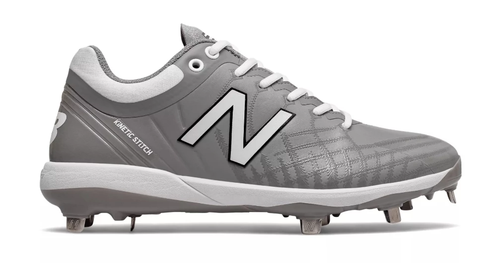 New Balance 4040v5 Metal Spikes – Grey/White (L4040TG5) 3 New Balance 4040v5 Metal Spikes – Grey/White (L4040TG5)