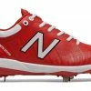 New Balance 4040v5 Metal Spikes – Red/White (L4040TR5) -Baseball Fantastic Store products l4040tr5 1