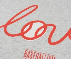 Baseballism Love Script – Women’s Warm-up Tee -Baseball Fantastic Store products lovescript 2