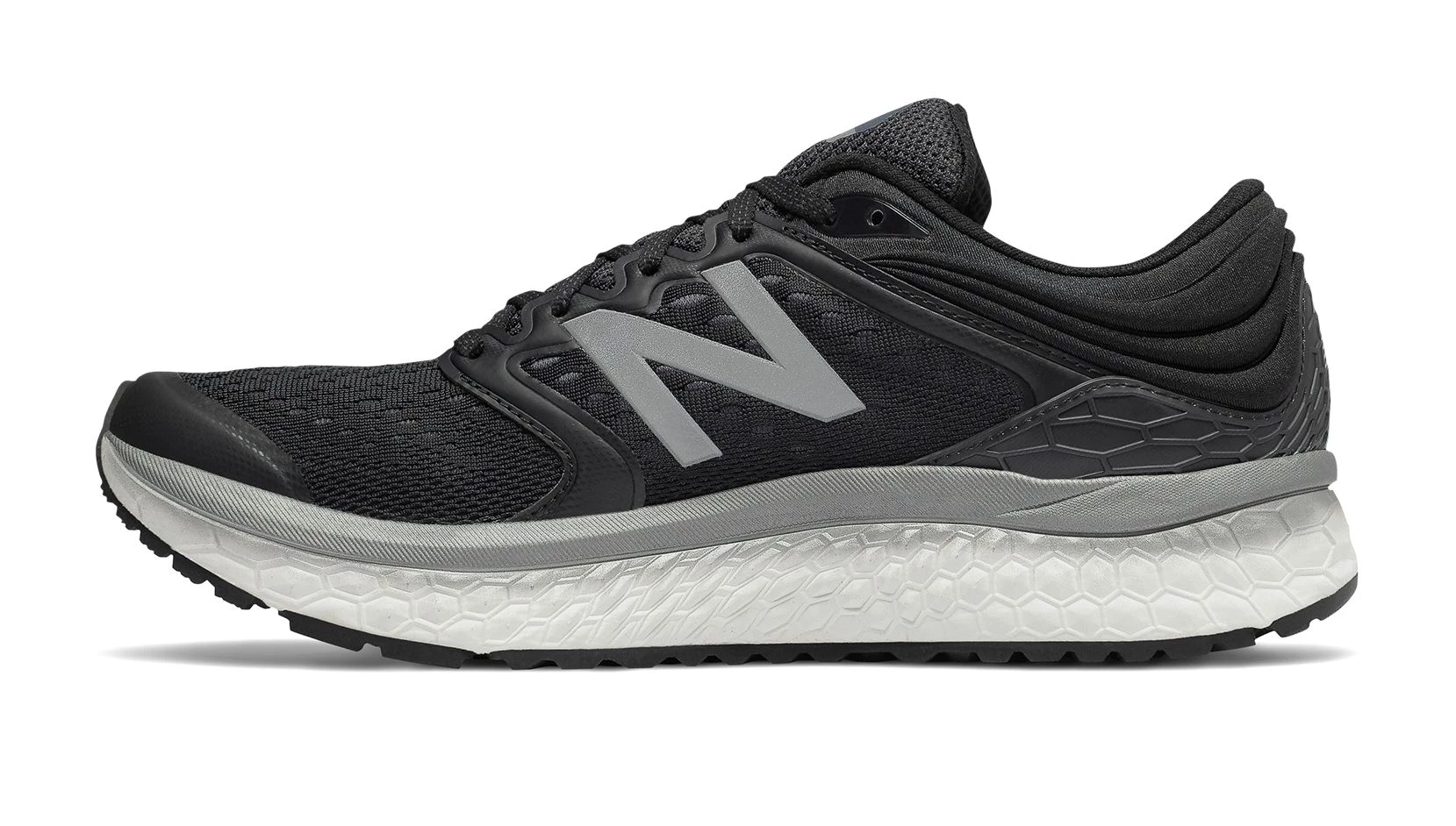 New Balance – Black/White Fresh Foam 1080v8 Running Shoe (M1080BW8) 4 New Balance – Black/White Fresh Foam 1080v8 Running Shoe (M1080BW8) - Image 2