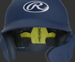 Rawlings Mach Batting Helmet W/ EXT Flap – Navy (MACHEXTR) 9 Rawlings Mach Batting Helmet W/ EXT Flap – Navy (MACHEXTR) -Baseball Fantastic Store products machextr navy 3