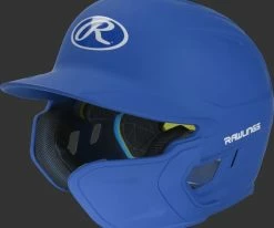 Rawlings Mach Batting Helmet W/ EXT Flap – Royal (MACHEXTR)