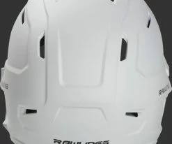 Rawlings Mach Batting Helmet W/ EXT Flap – White (MACHEXTR) -Baseball Fantastic Store products machextr white 4