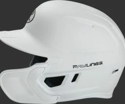 Rawlings Mach Batting Helmet W/ EXT Flap – White (MACHEXTR) -Baseball Fantastic Store products machextr white 5