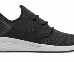 New Balance – Men’s Black/Magnet Fresh Foam Cruz V2 Knit (MCRUZKB2)