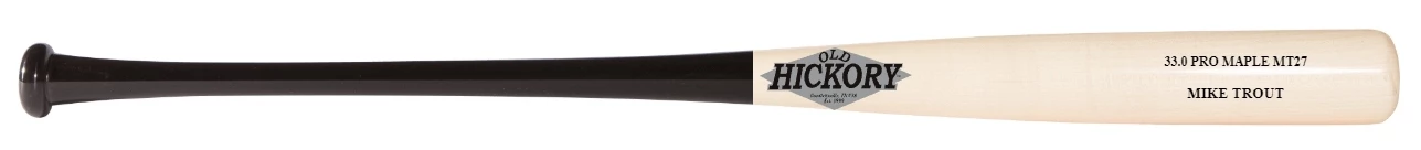 Old Hickory Pro Maple MT27 Black/Natural Custom Pro Game Model 3 Old Hickory Pro Maple MT27 Black/Natural Custom Pro Game Model