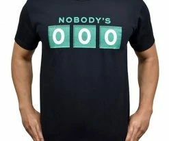 Baseballism – Nobody’s Perfect – Black T-Shirt (Men’s)