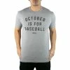 Baseballism – October Is For Baseball T-Shirt (Men’s) -Baseball Fantastic Store products october 1