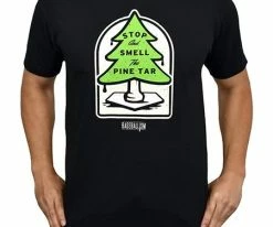 Baseballism – Stop And Smell The Pine Tar – T-Shirt (Men’s)