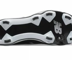 New Balance 4040v5 Adult Molded Cleat – Black/White (PL4040K5) -Baseball Fantastic Store products pl4040k5 4