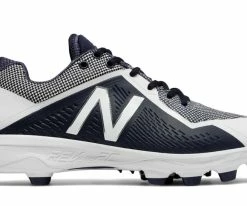 New Balance – Navy/White Low Rubber Baseball Cleats (PL4040N4)