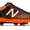 New Balance 4040v5 Adult Molded Cleats – Orange/White (PL4040O5) 1 New Balance 4040v5 Adult Molded Cleats – Orange/White (PL4040O5) -Baseball Fantastic Store products pl4040o5 1