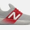 New Balance RCVRYv2 Men’s Recovery Shoes – Grey/Red (RCVRYTR2) -Baseball Fantastic Store products rcvrytr2 1