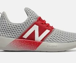New Balance RCVRYv2 Men’s Recovery Shoes – Grey/Red (RCVRYTR2)
