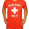 Baseballism Rub Dirt On It T-Shirt (Men’s) -Baseball Fantastic Store products rub dirt 1