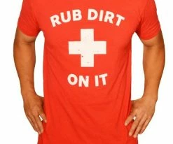 Baseballism Rub Dirt On It T-Shirt (Men’s)
