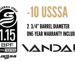 Victus Vandal Senior League (-10) USSSA Bat (VSBVX10) -Baseball Fantastic Store products sl 10 vandal lineup