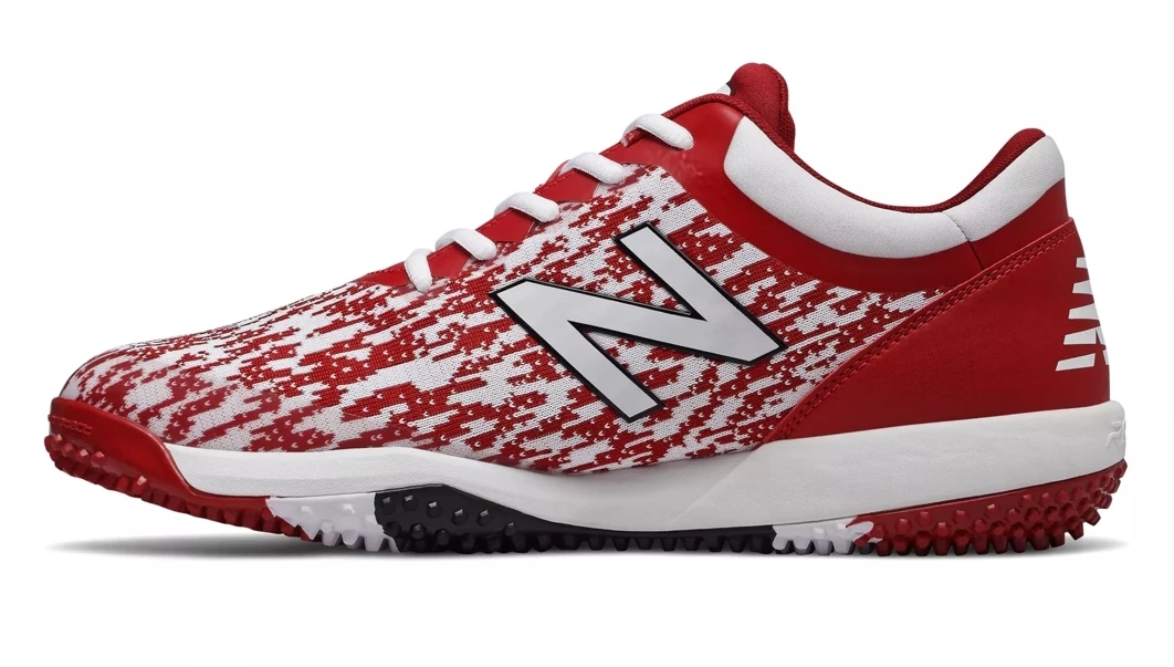 New Balance 4040v5 Turf Trainer – Maroon/White (T4040MW5) 4 New Balance 4040v5 Turf Trainer – Maroon/White (T4040MW5) - Image 2