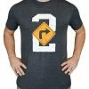 Baseballism Turn 2 Grey T-Shirt (Men’s) -Baseball Fantastic Store products turn2 1
