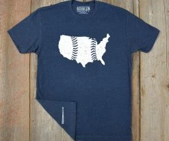 Baseballism United Seams Navy T-Shirt (Men’s) -Baseball Fantastic Store products unitedseamsnavy3